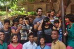 Ayushmann Khurrana and Ronald McDonald celebrate No TV Day with children from Catherine of Sienna School and Orphanage in Mumbai on 29th May 2015